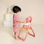 Smoby Chaise haute pour poupon Baby Nurse - Imite les parents avec cuillère et assiette - Fabrication française - Dès 18 mois