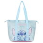 Cerdá Sac de plage Stitch Bleu clair et rose