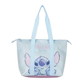 Cerdá Sac de Plage Stitch 47 x 33 x 15 cm - Bleu Clair - Pour enfants dès 4 ans