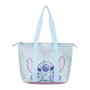 Cerdá Sac de Plage Stitch 47 x 33 x 15 cm - Bleu Clair - Pour enfants dès 4 ans