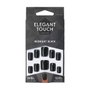 Elegant Touch Faux ongles Core Colour Squoval Noir nuit