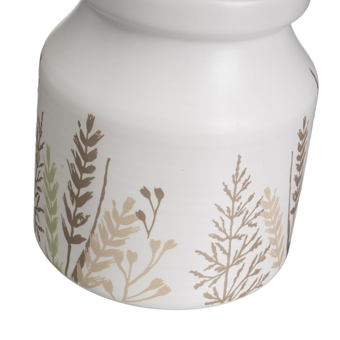 BigBuy Home Pot pour ustensiles de cuisine GRASS Bois Métal Grès BigBuy Home Pot pour ustensiles de cuisine GRASS Bois Métal Grès