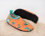 KioKids Chaussures Aquatiques Orange Crocodiles