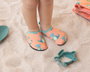 KioKids Chaussures Aquatiques Orange Crocodiles