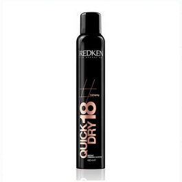 Redken Quick Dry Hairspray - Laca Brushing 400 ml - Fixation Flexible et Naturelle avec Vitamines C et E - Résistant à l'Humidité 24h