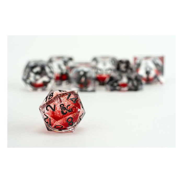 FanRoll Dungeons & Dragons pack de 7 dés Liquid Core