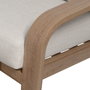BigBuy Garden Meubles de jardin Beige Naturel 184 x 74 x 65 cm