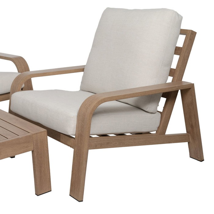 BigBuy Garden Meubles de jardin Beige Naturel 184 x 74 x 65 cm BigBuy Garden Meubles de jardin Beige Naturel 184 x 74 x 65 cm