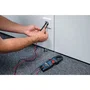 Bosch GMC 600-15 - Pince ampèremétrique avec mesure AC/DC jusqu'à 600A/600V, affichage LCD inversé, IP54 et design ergonomique