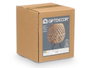Giftdecor Lampe de Table Ovale en Bambou Naturel 20 x 23 x 20 cm E27 (Set de 6)