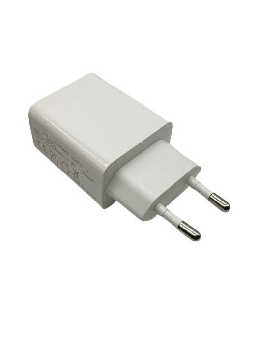 MicroConnect Chargeur mural USB avec 2 ports, 2.4A 12W, Blanc - Entrée 100-240V, idéal pour smartphone et tablette