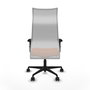 Piqueras y Crespo Chaise de Bureau Albacete Orange et Blanc