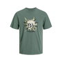 T shirt à manches courtes Enfant Jack & Jones Jorheavens Neck Olive