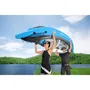 Bestway Cove Champion X2 Hydro-Force Kayak Gonflable 2 Places, 331 x 88 cm, Charge Max 180 kg, avec 2 Pagaies et 2 Ailerons Amovibles