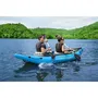 Bestway Cove Champion X2 Hydro-Force Kayak Gonflable 2 Places, 331 x 88 cm, Charge Max 180 kg, avec 2 Pagaies et 2 Ailerons Amovibles