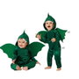 BigBuy Carnival Déguisement Dragon Vert avec Ailes pour Bébé