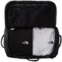 The North Face Base Camp Voyager Duffel - Sac de voyage 32 L - Noir Gris Asphalte - Organisation pratique et résistance à l'eau