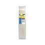 WOLFPACK LINEA PROFESIONAL Colliers de serrage en nylon Blanc / Naturel 2,5 x 200 mm (100 pièces)