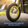 Urbanglide Trottinette électrique BIKIDS 120 180W pneus 12