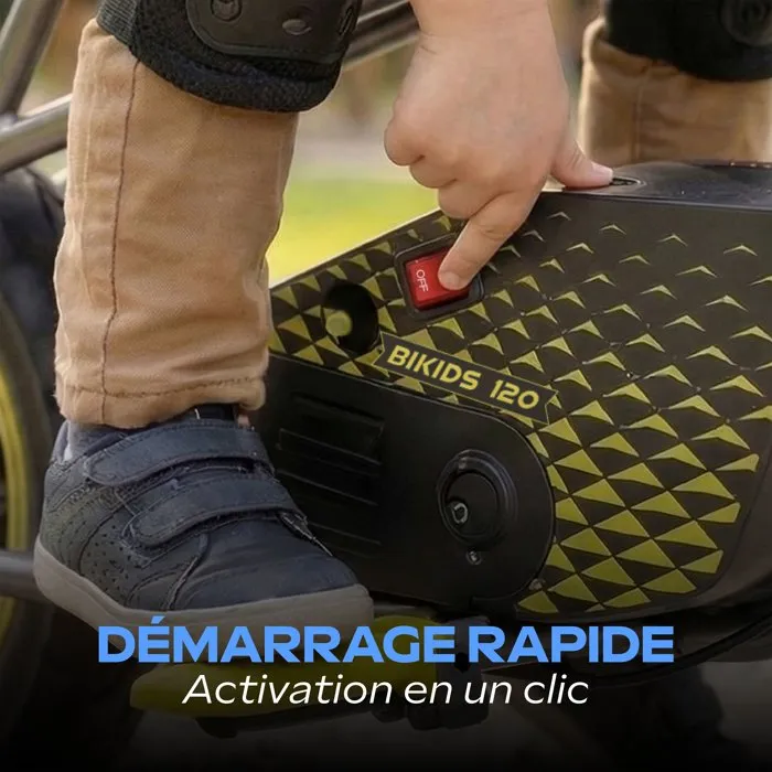 Urbanglide Trottinette électrique BIKIDS 120 180W pneus 12