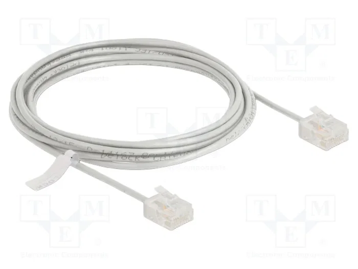 DELOCK Câble Ethernet Cat 6 RJ45 3m Gris DELOCK Câble Ethernet Cat 6 RJ45 3m Gris