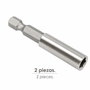 WOLFPACK LINEA PROFESIONAL Porte-embout magnétique 60 mm (2 unités)