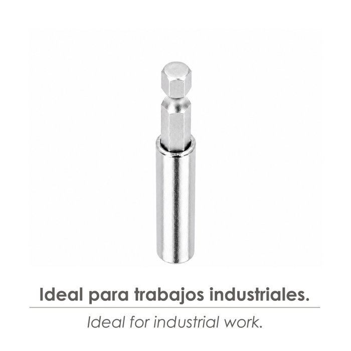 WOLFPACK LINEA PROFESIONAL Porte-embout magnétique 60 mm (2 unités) WOLFPACK LINEA PROFESIONAL Porte-embout magnétique 60 mm (2 unités)