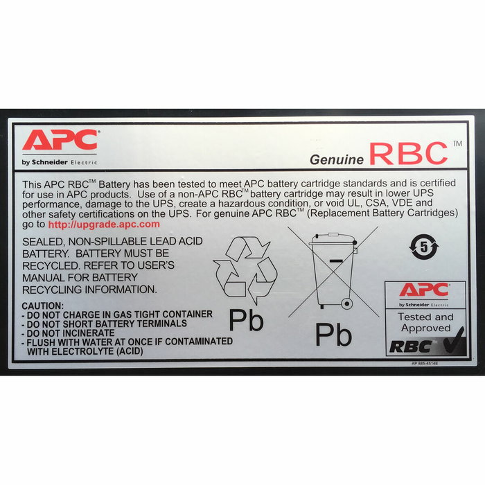 Batterie pour Système d'Alimentation Sans Interruption APC RBC59