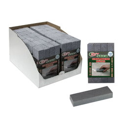 Clean Mat Lot de 48 blocs de nettoyage professionnels 15 x 4,5 x 2,5 cm Gris pour pierre métal carrelage