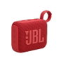 JBL GO 4 - Enceinte Portable Bluetooth Rouge - Compacte et Puissante avec Booster JBL - Modèle JBLGO4RED