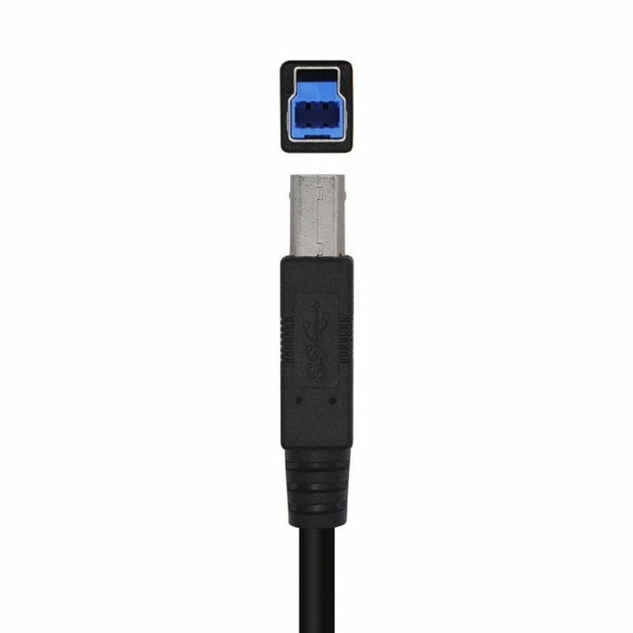 Câble USB Aisens A105-0445 Noir 3 m (1 Unité)