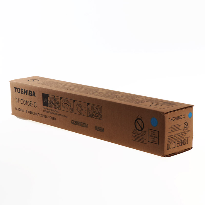 Toshiba Toner T-FC616EC / 6AK00000466 Cyan pour imprimante (6AK00000369) Toshiba Toner T-FC616EC / 6AK00000466 Cyan pour imprimante (6AK00000369)
