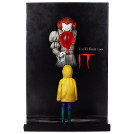 Sd toys Figurine Pennywise & George Poster IT
