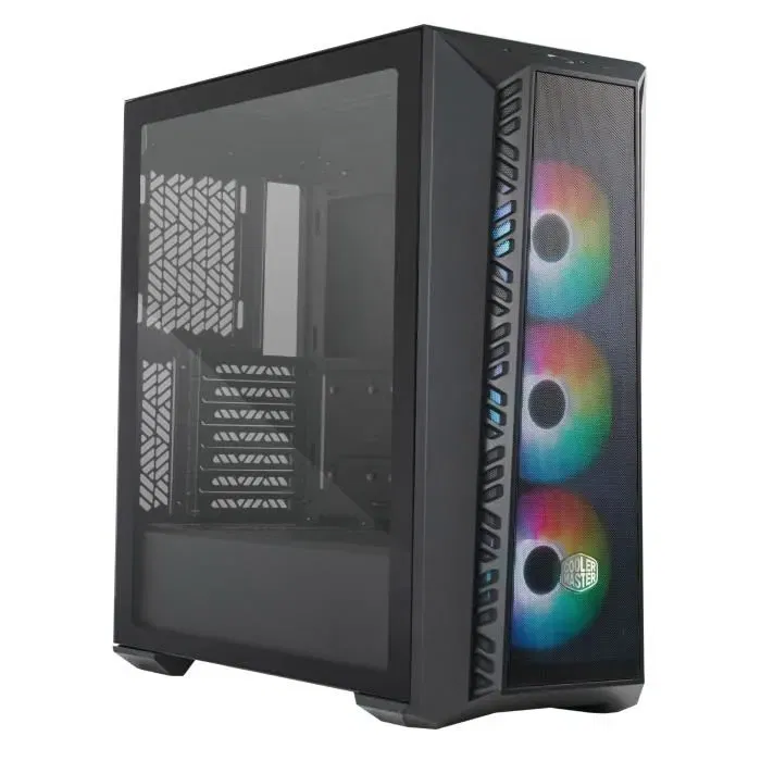 Cooler Master MB520-KGNN-S00 MasterBox 520 Mesh ARGB, Boîtier PC Gamer ATX avec Ventilation Mesh et Rétroéclairage ARGB