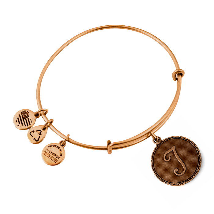 Alex And Ani Bracelet Lettre T Doré Alex And Ani Bracelet Lettre T Doré