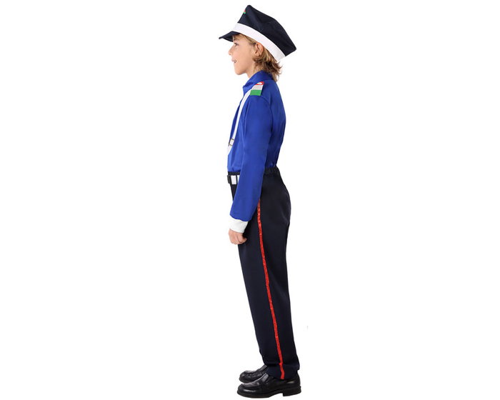 Atosa Déguisement Policier Enfant Bleu