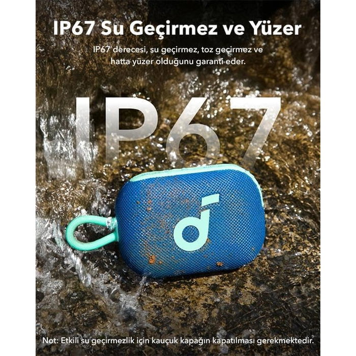 Haut-parleurs bluetooth portables Soundcore SELECT 4 GO MAVI Bleu 5 W