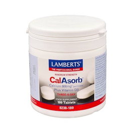Lamberts Calasorb Citrate de Calcium 800 mg 180 Comprimés