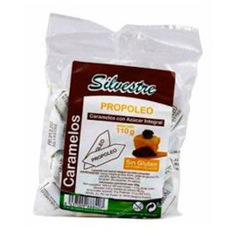 SILVESTRE Caramels au miel et à la propolis, sucre de canne 110g