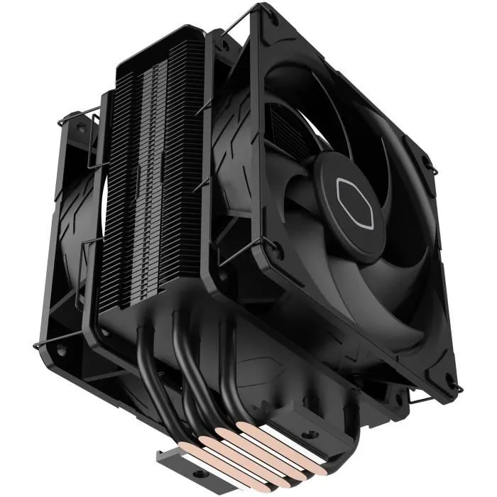 Cooler Master RR-S4KK-25DN-R1 Hyper 212 Black X Duo - Ventilateur processeur (CPU), Refroidissement air, 120 mm, Noir
