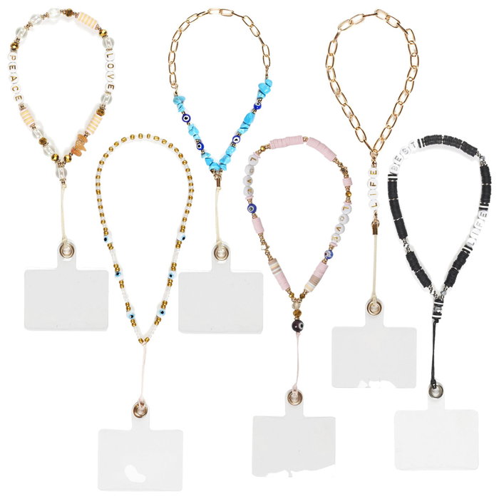 Be Mix Bracelet de perles pour téléphone portable