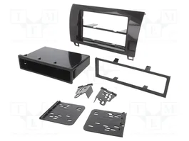 METRA Cadre de radio noir brillant pour Toyota