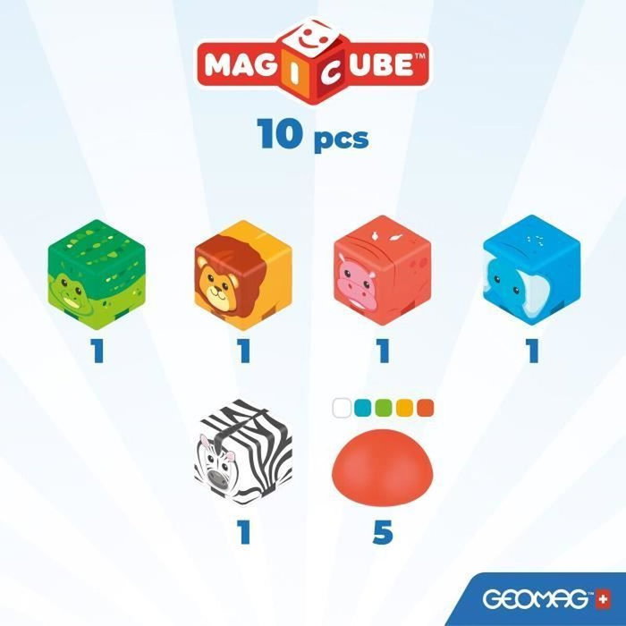 TOY PARTNER Magicube Stacking Safari TOY PARTNER Magicube Stacking Safari