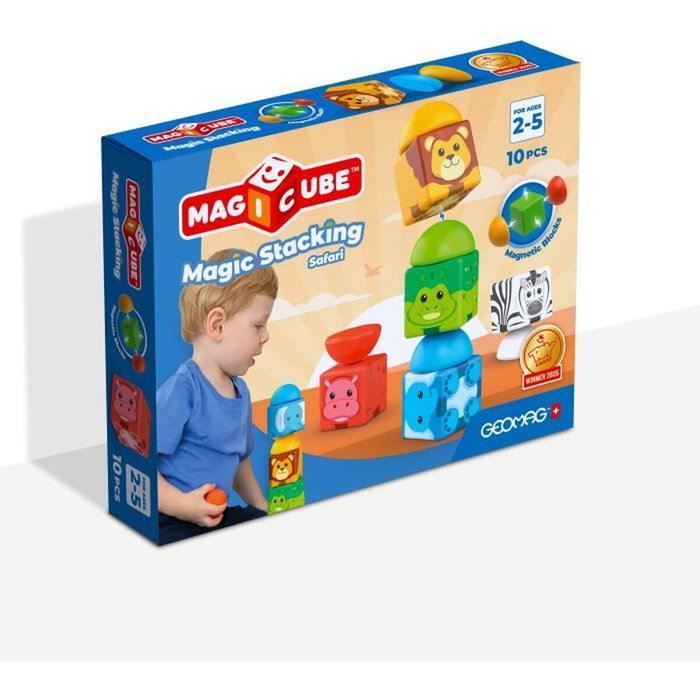TOY PARTNER Magicube Stacking Safari TOY PARTNER Magicube Stacking Safari