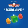 Geomag Magicube 305 Blocs Magnétiques Safari Éducatifs 10 Pièces, Animaux Lion Girafe Éléphant, Construction 3D Pour Enfants 1 à 5 Ans, Fabriqué en Suisse