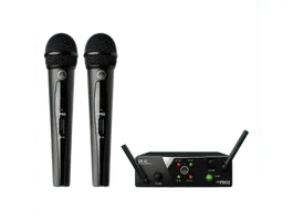 AKG Sistema inalámbrico UHF Vocal Band US45A/C avec 2 microphones et récepteur
