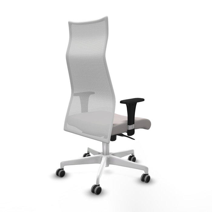 Piqueras y Crespo Chaise de Bureau Albacete XL Blanc