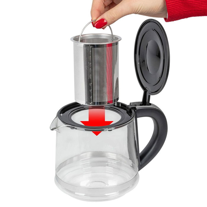 Proficook Bouilloire et Théière PC-TKS 1056 Acier 1,7 L
