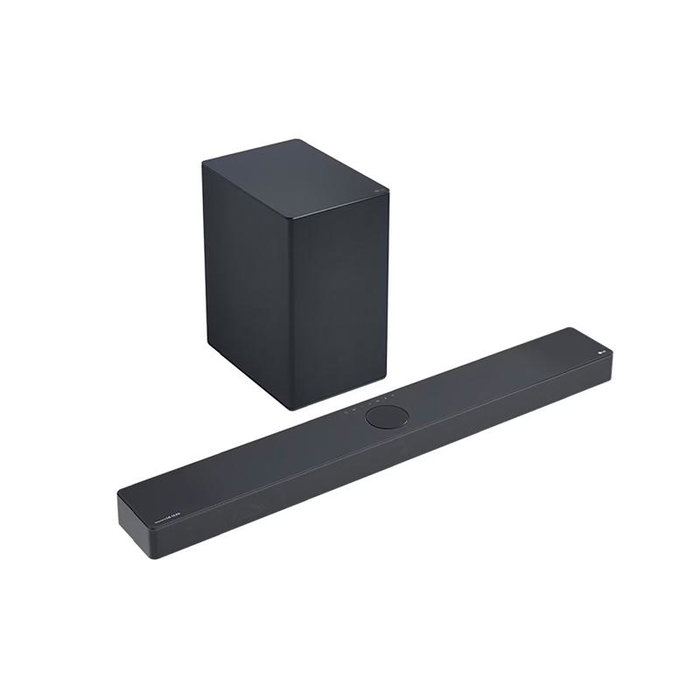 LG Soundbar SC9S avec Subwoofer Sans Fil, Dolby Atmos, DTS:X, 5.1.3 Ch., Wi-Fi, Bluetooth, HDMI eARC, Compatible avec les téléviseurs LG OLED (Modèle : SC9S.DEUSLLK)