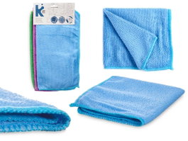 ARTE REGAL Set de 3 chiffons en microfibra 30 x 30 cm